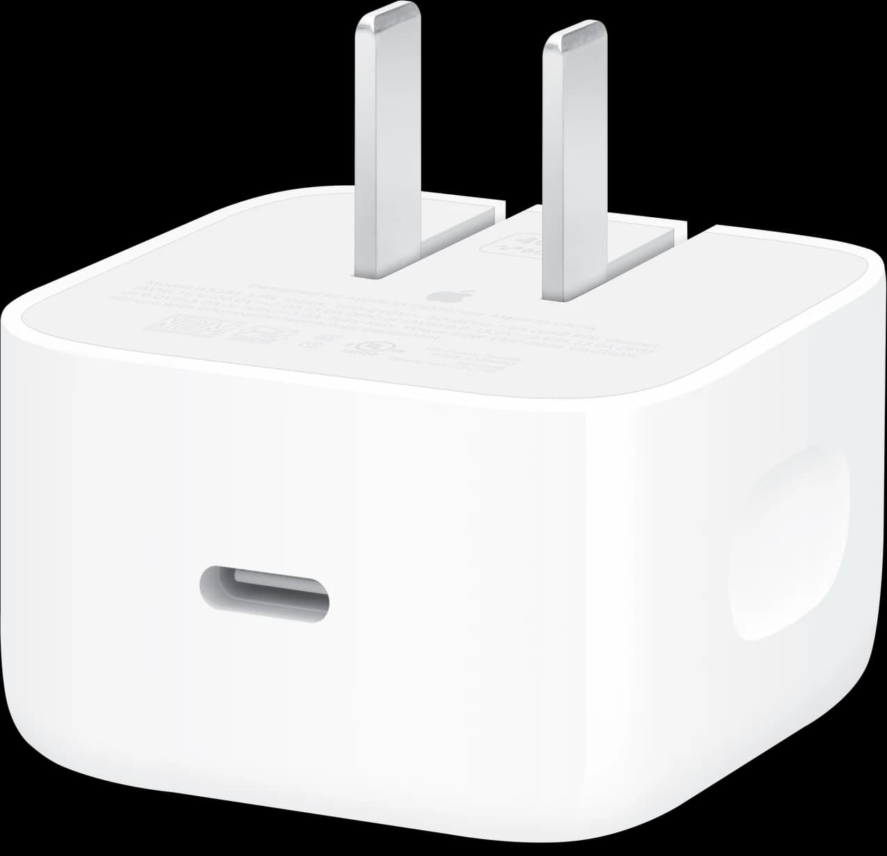 Cargador Apple USB-C Dinámico de 40W (máx. 60W)