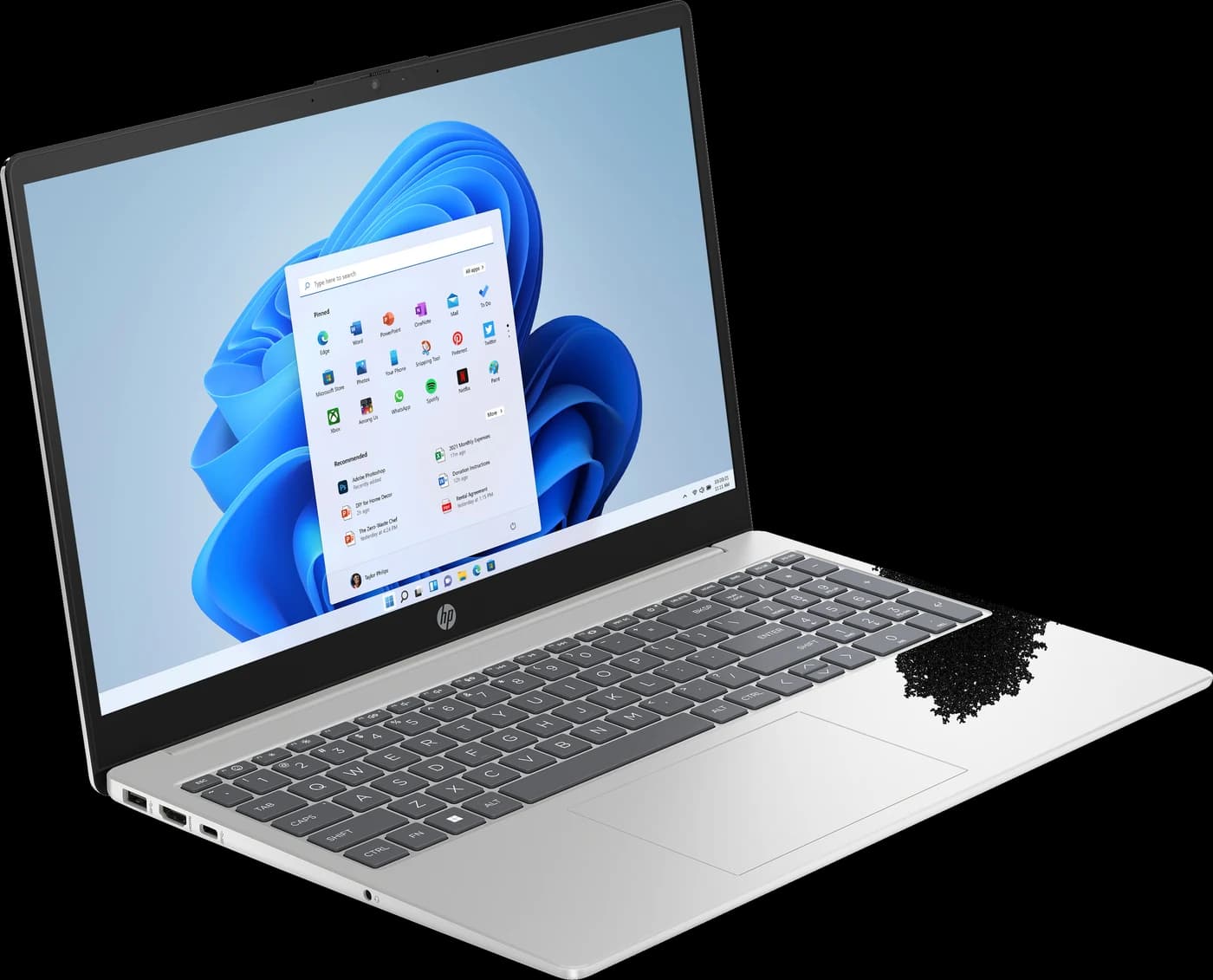 Laptop HP Ryzen 5 7520U 15.6" táctil