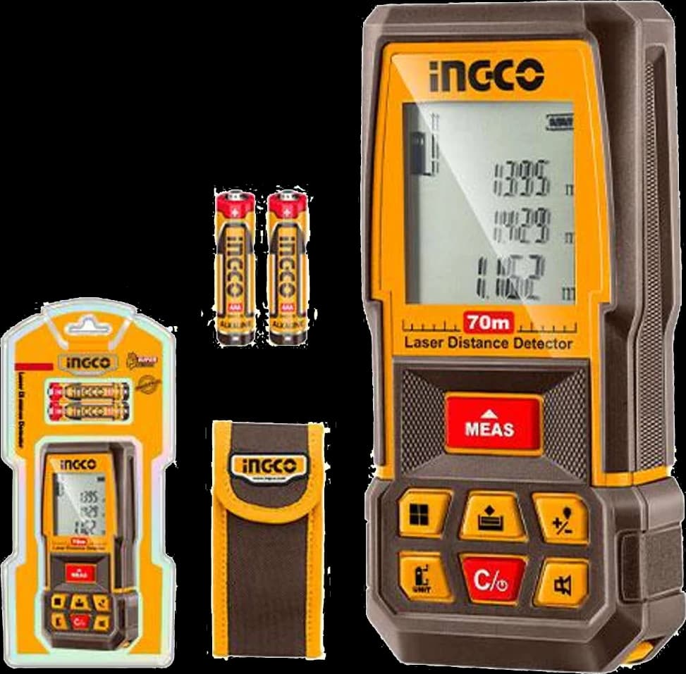 INGCO Detector de distancia láser HLDD0708