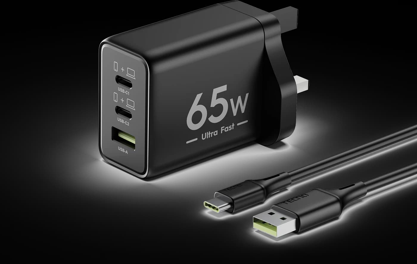 Cargador TECNO 65W